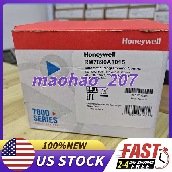 Honeywell RM7890A1015 Burner Control 120V, New Original