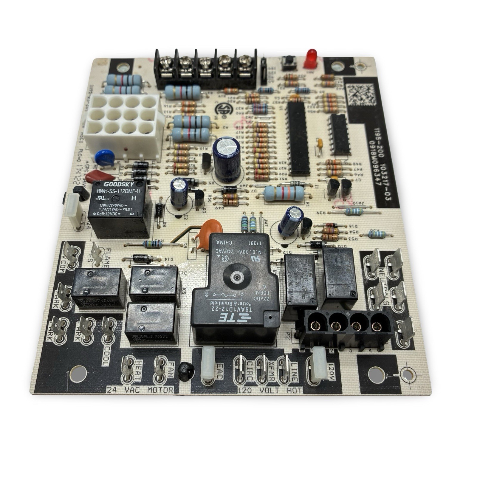 OEM Lennox Furnace Control Board 1195-200 103217 -03 Tested And Working