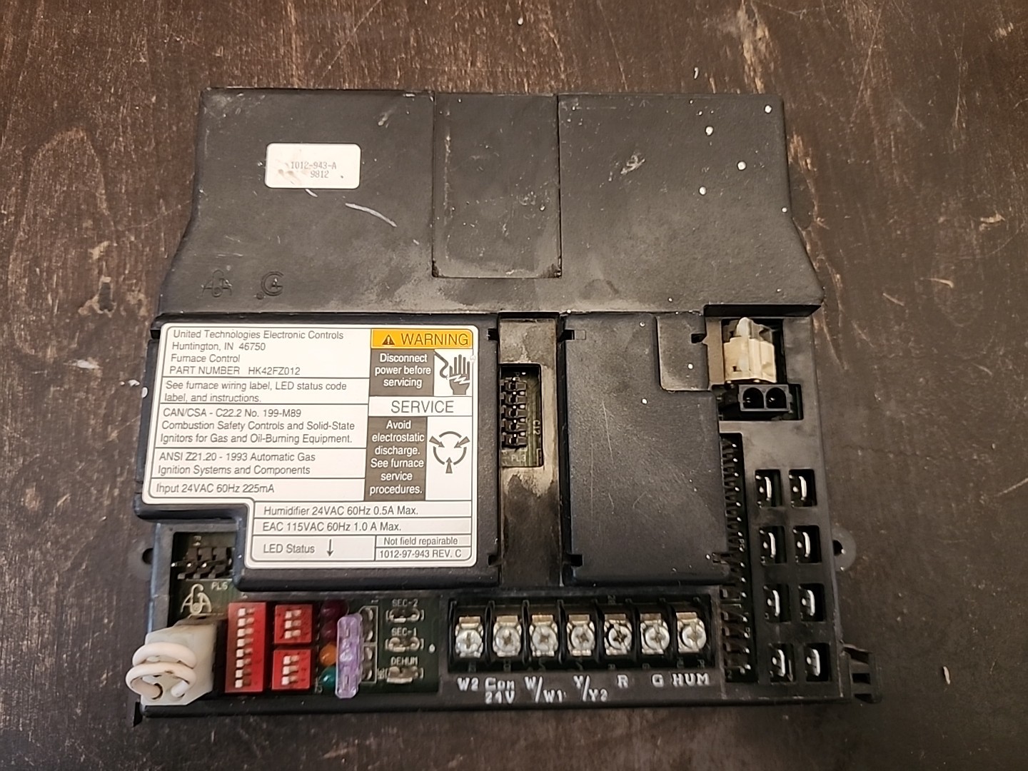 Carrier Bryant Payne Furnace Control Board ( 30 DAY WARRANTY) * HK42FZ012 * B28