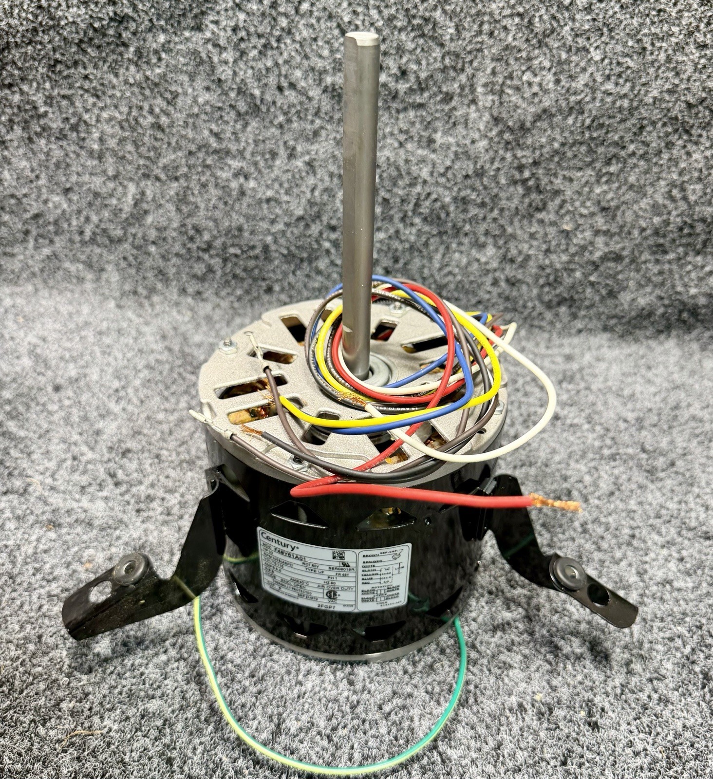 Century 753A Direct Drive Blower Motor 1/3HP, 1075 Rpm, 115V AC, T-Flex Mount