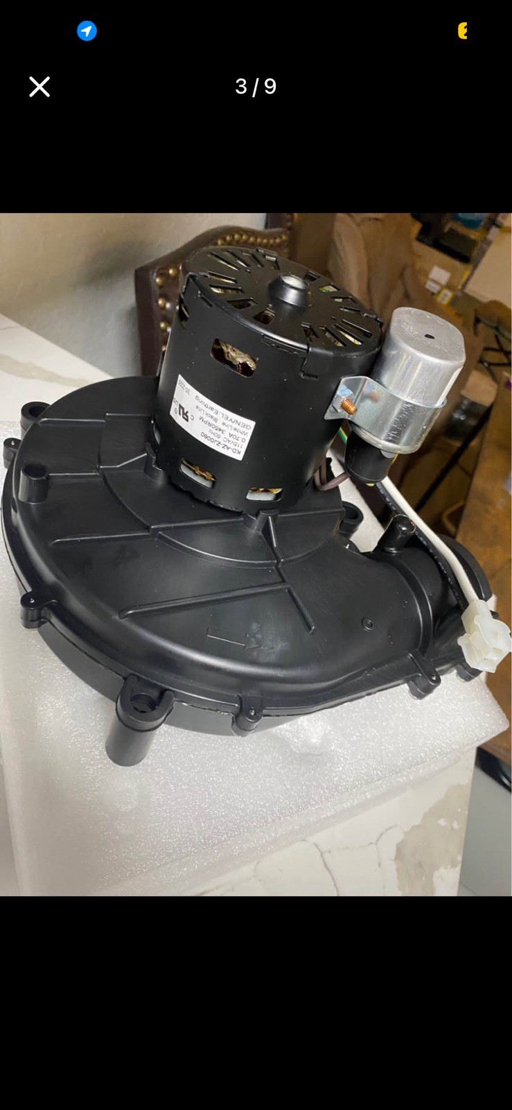 7062-4708 Draft Inducer Blower 115VAC 0.70A for York/Coleman/Luxaire
