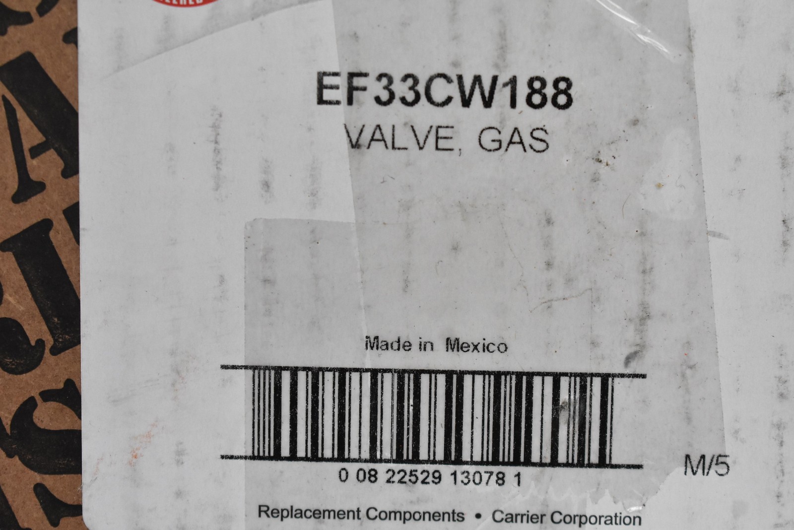 Carrier EF33CW188 36H54-470 Gas Valve Aluminum Central Furnace Made In Mexico