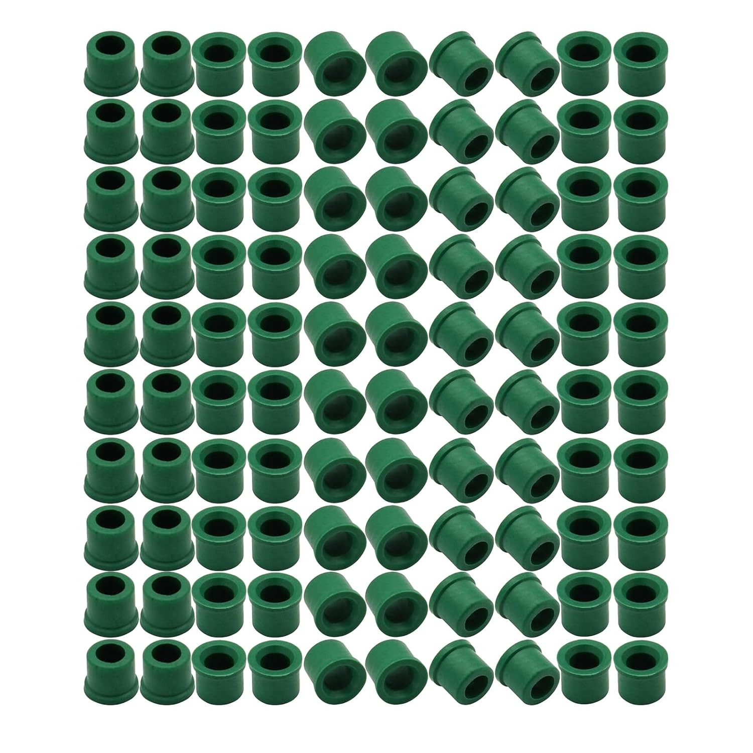 100PCS 1/4″ Quick Coupler Charging Gaskets, HVAC Hose Seals, Rubber O-Ring Repai