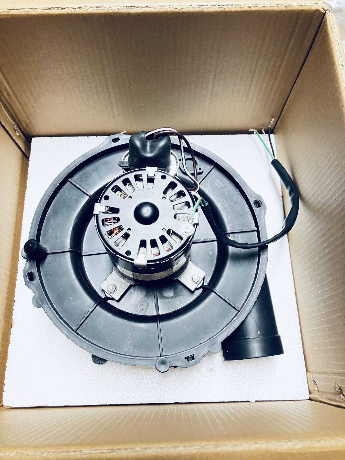 A249 Furnace Draft Inducer Blower Motor 115V 3400Rpm Replacement For Lennox