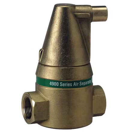 Taco 49-100T-2 Air Separator, 1 In., 150Psi, Automatic