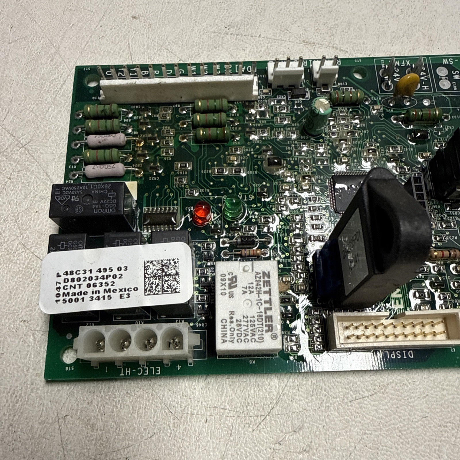 Emerson Control Board – Part # D802034P02 48C31-495-93 CNT05173 |BK1400