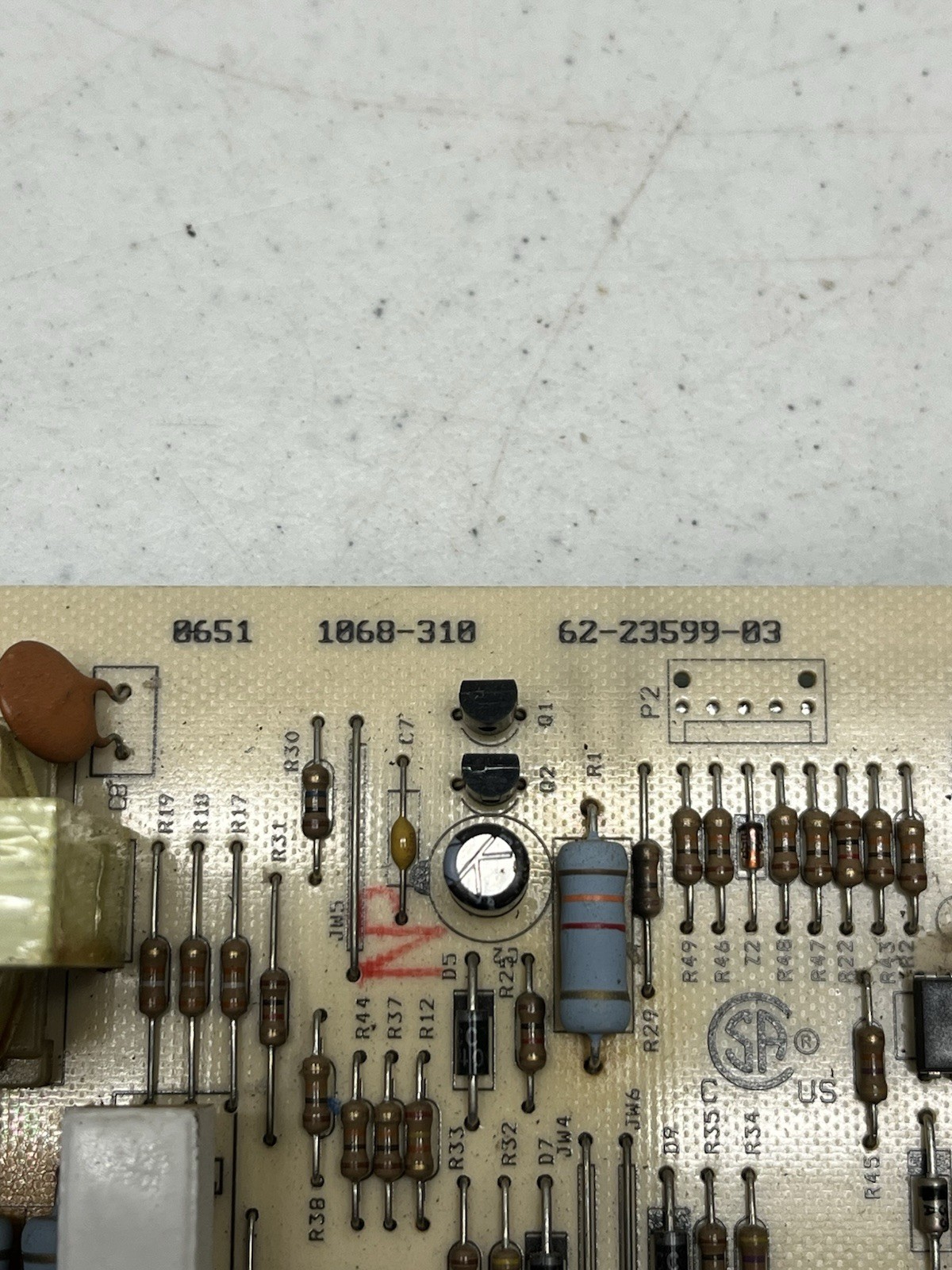 Rheem Ruud 62-23599-03 Circuit Control Board 1068-310 30 DAY WARRANTY