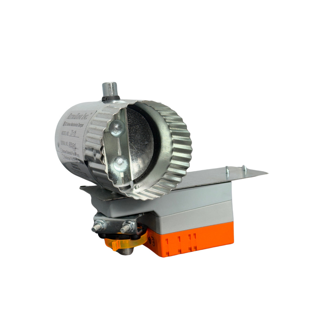 SD 3″ Belimo 3 wire Motorized 24v round zone control damper