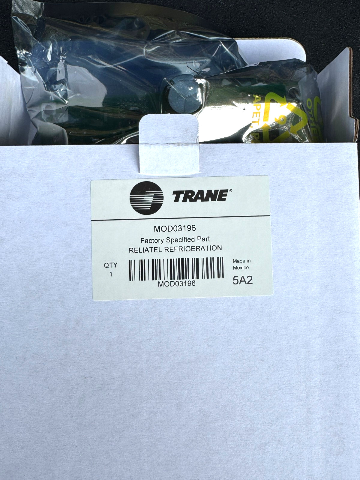 Trane MOD03196-Genuine Reliatel Refrigeration & American Standard MOD02511/Parts