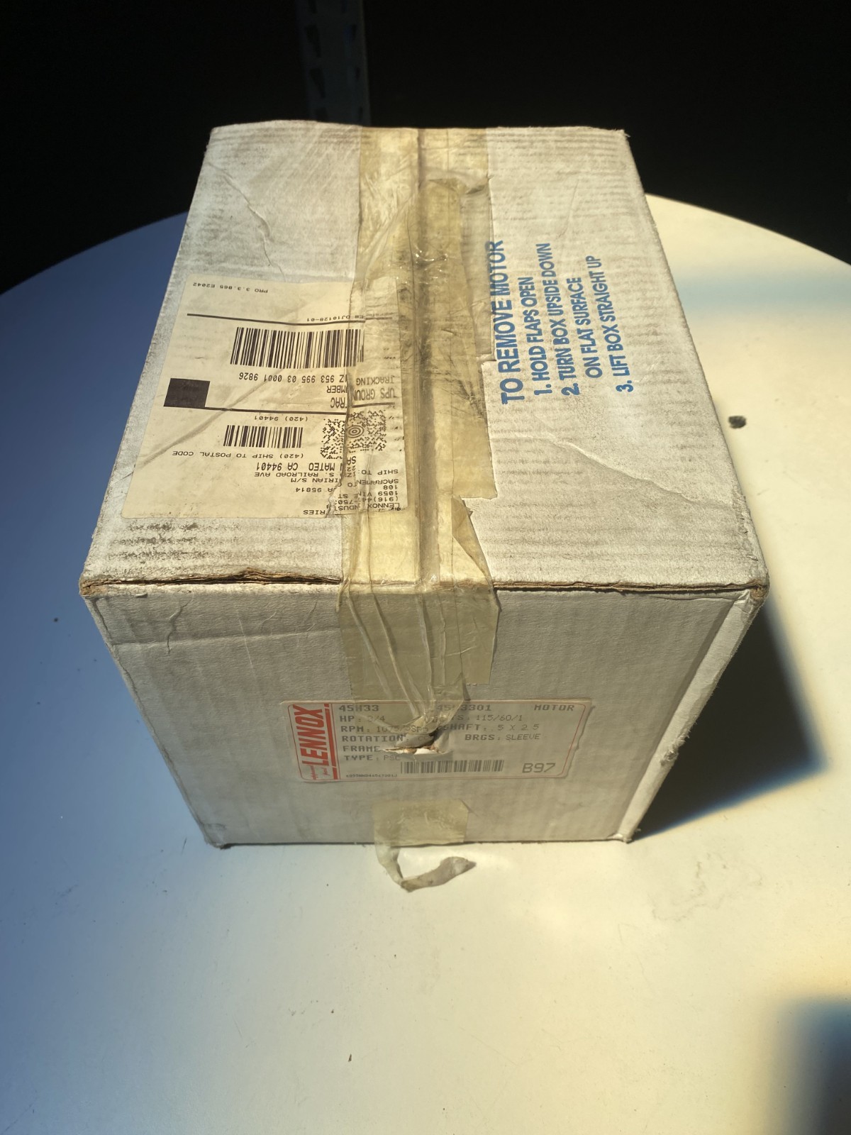 Lennox 45H33 Furnace Blower Motor OEM Replacement NOS