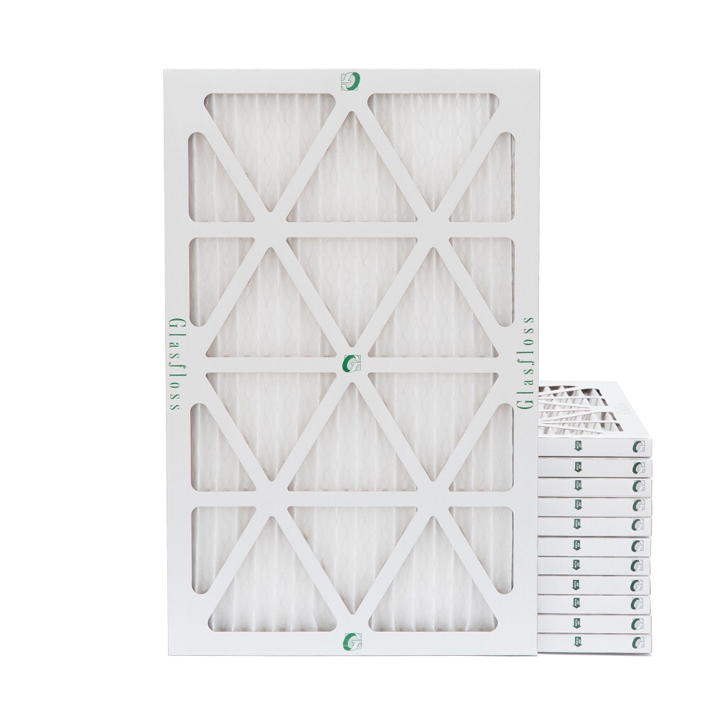 12x30x1 MERV 10 Pleated Air Filters. 12 PACK. Actual Size: 11-5/8 x 29-1/2 x 7/8