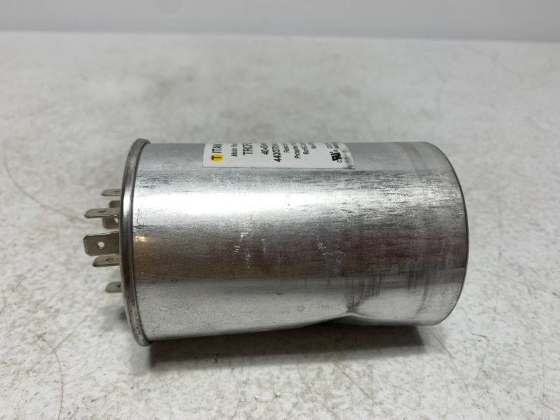 Titan Pro TRCFD405 Run Capacitor 40+5 MFD 440/370V Round