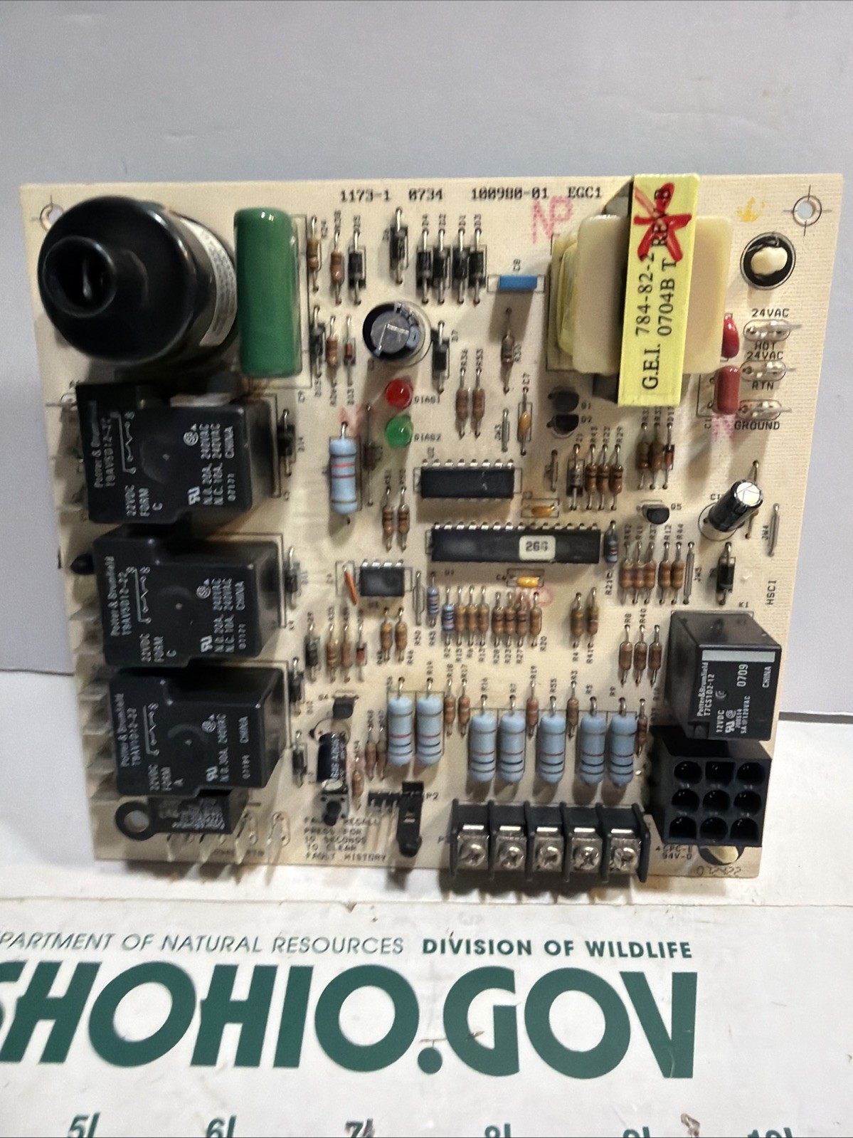 LENNOX 1173-1 IGNITION CONTROL BOARD 100980-01
