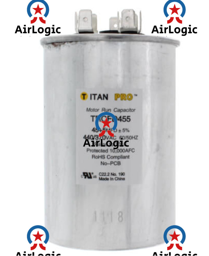 CAP050450440RTS Goodman Amana Janitrol Dual Run Capacitor 45/5 uf MFD 440 Volt