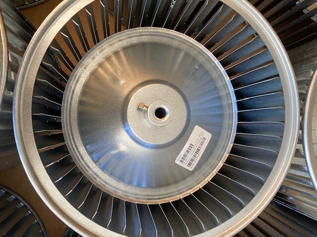 Genuine Rheem 703014 Blower Wheel – 10-5/8 X 8-1/16 In. 1-1/8″ Hub Length (NEW)