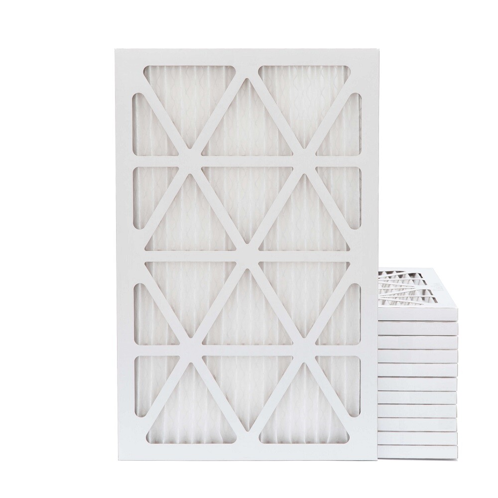 14x30x1 MERV 13 Pleated Air Filters. 12 PACK. Actual Size: 13-5/8 x 29-5/8 x 7/8
