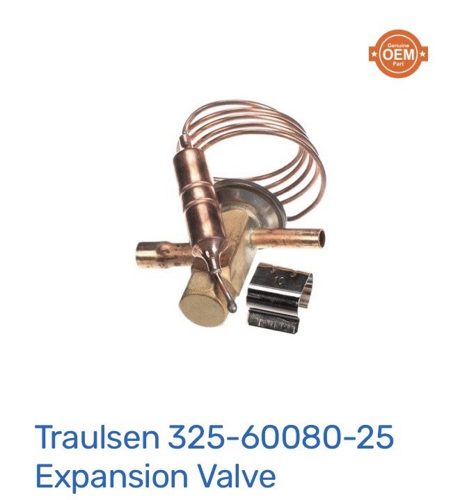 Traulsen 325-60080-25 Expansion Valve, TXV, AA1/8SW35 R-404 A