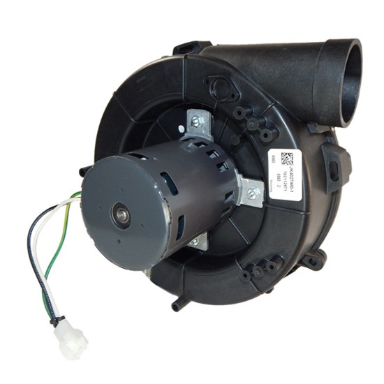 A992 Fasco 1-Phase Shaded Pole 115V 3400 RPM CW OAO Draft Inducer Blower