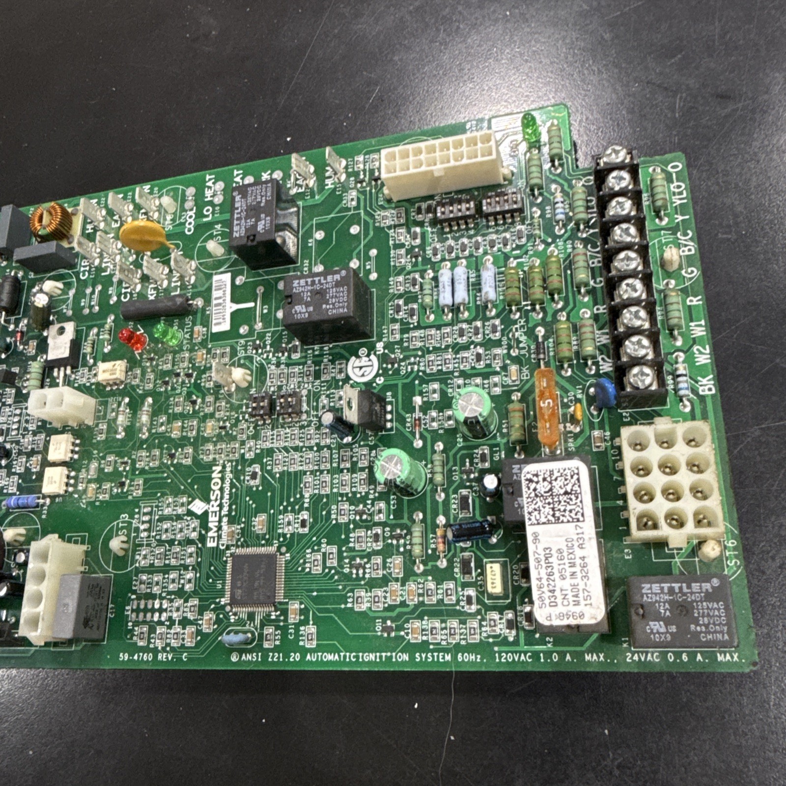 Trane D342263P03 50V64-507-90 OEM Furnace Circuit Control Board