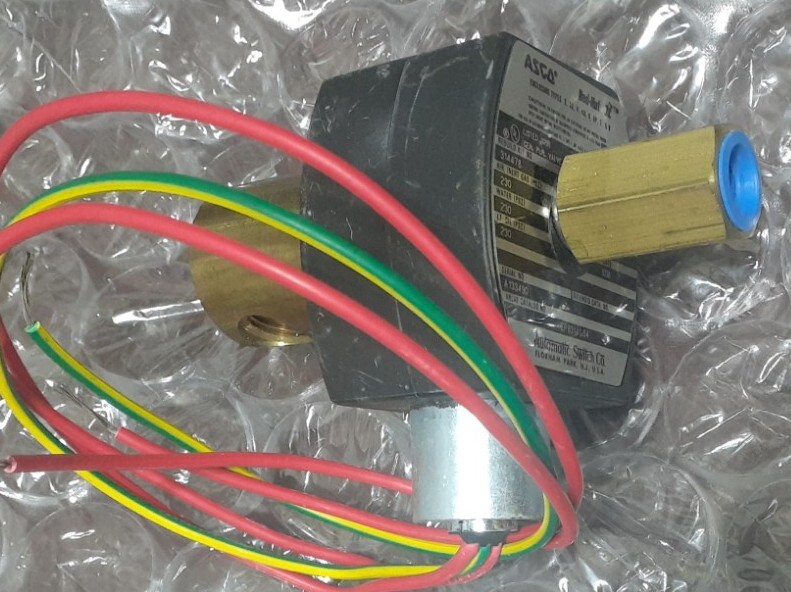 ASCO SOLENOID VALVE EF8314G34 -NEW, 30 DAY WTY (A4)