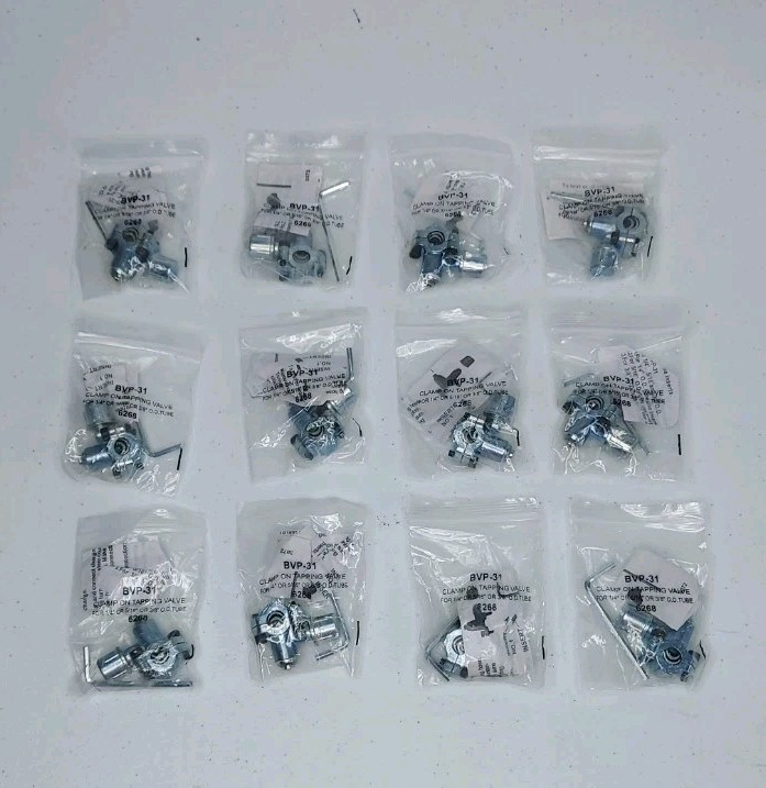 Lot Of 12 – BPV-31 Tap Bullet Piercing Valve 1/4″,5/16″,3/8″ Free Shipping
