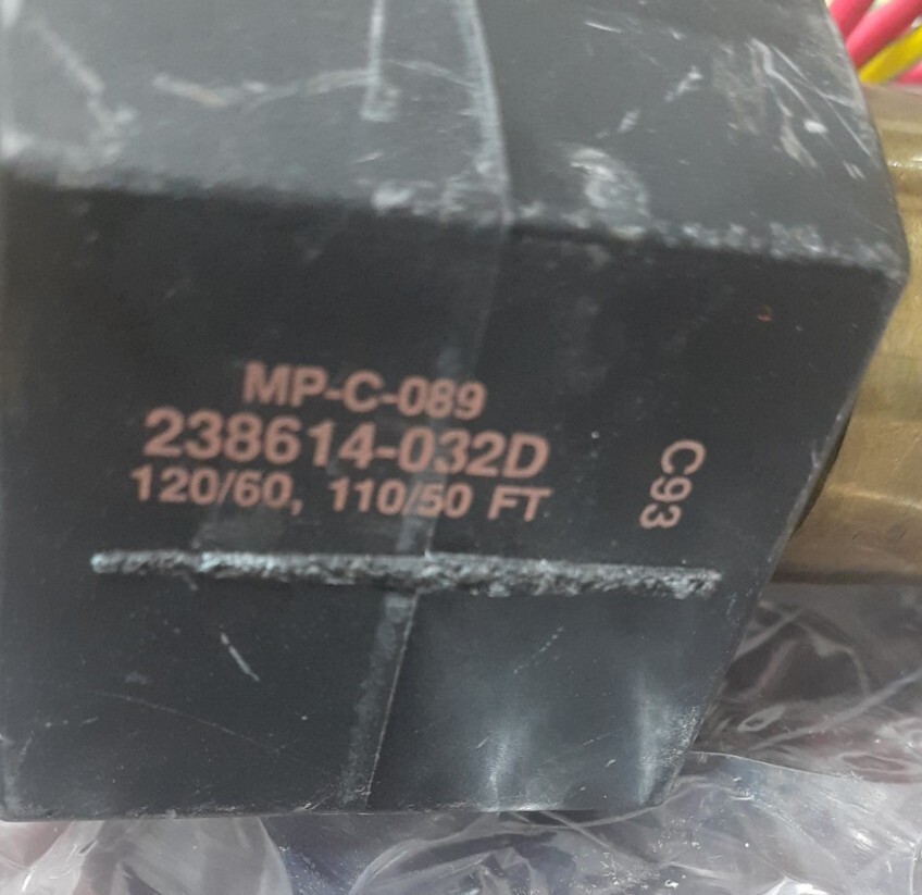 ASCO SOLENOID VALVE EF8314G34 -NEW, 30 DAY WTY (A4)