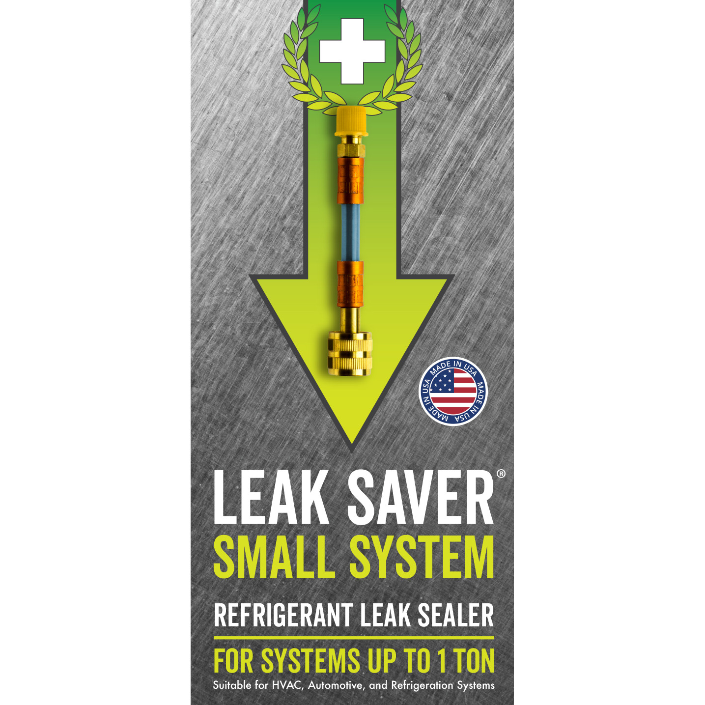 Leak Saver Direct Inject Refrigerant Leak Sealer – Small System Up to 1 Ton