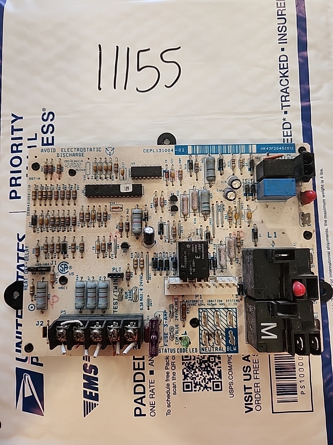 OEM CARRIER HK42FZ045 FURNACE CONTROL BOARD HVAC USA SELLER FREE SHIPPING…