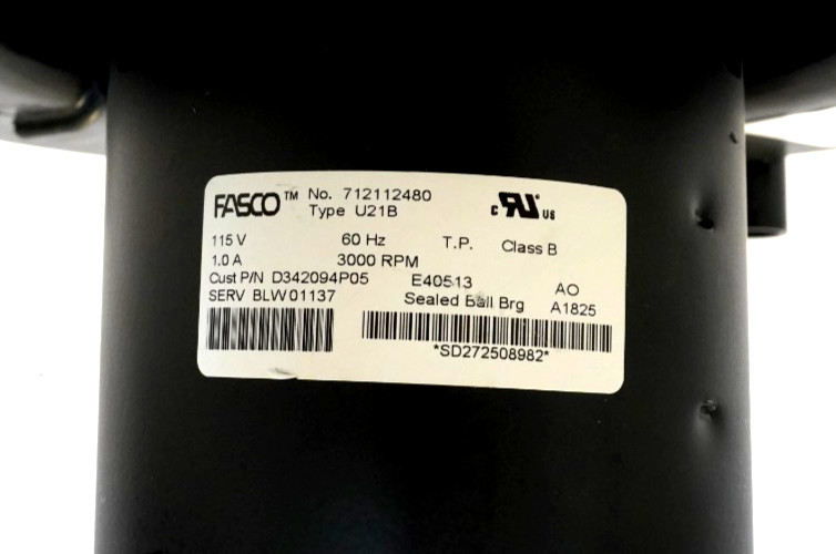 Service First Trane Fasco BLW01137 Blower Combustion Motor Draft Inducer 115V