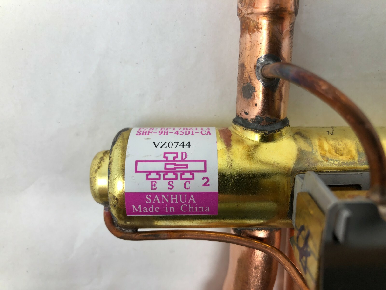 Carrier Bryant Payne EF17BZ113 24V Heat Pump 4-Way Reversing Valve