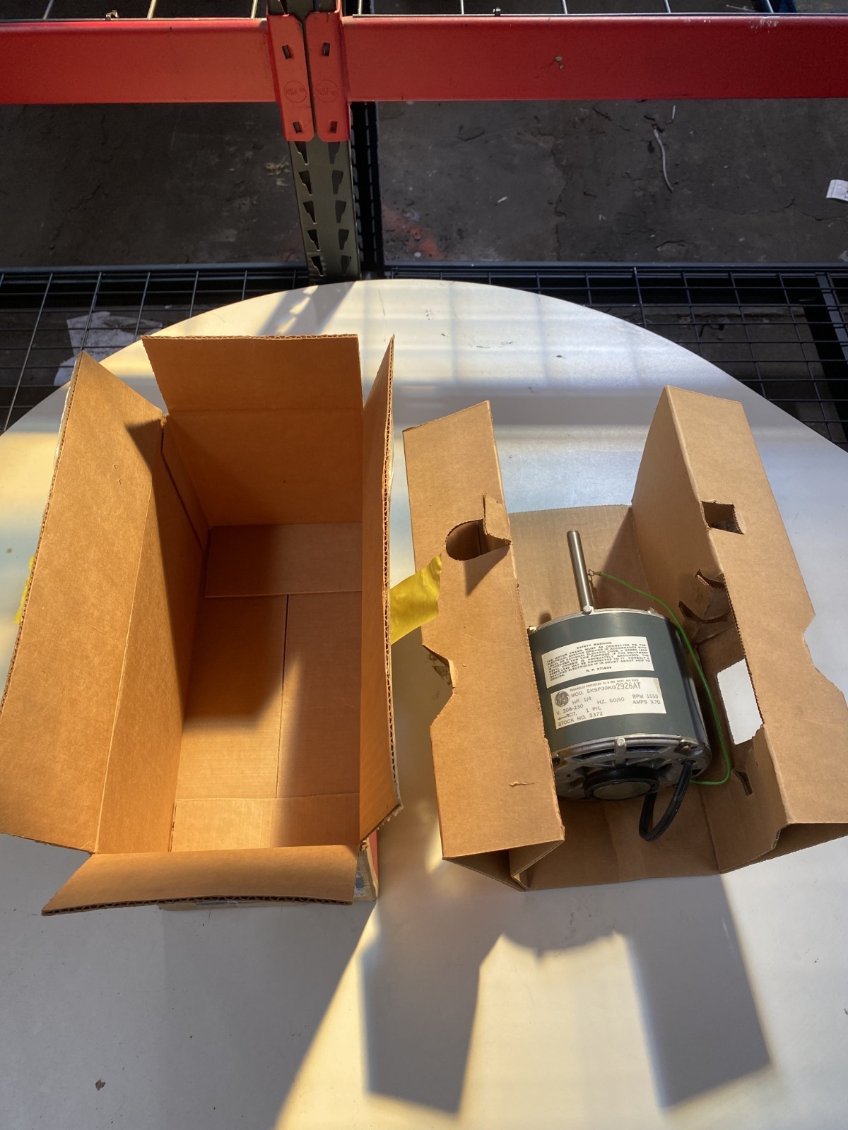 GE Genteq 5KCP39KG Furnace Blower Motor 115V 1/3 HP HVAC NEW OPEN BOX