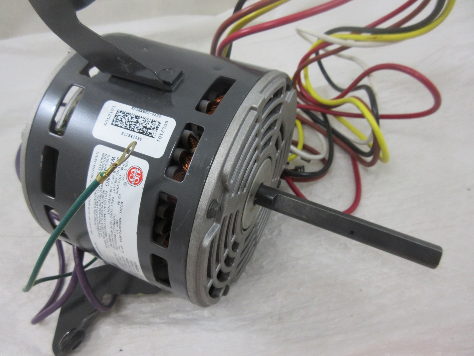 1/3 HP 60L2101 LENNOX ARMSTRONG US MOTORS K55HXHFZ-8638 BLOWER MOTOR 115V 4 SPD