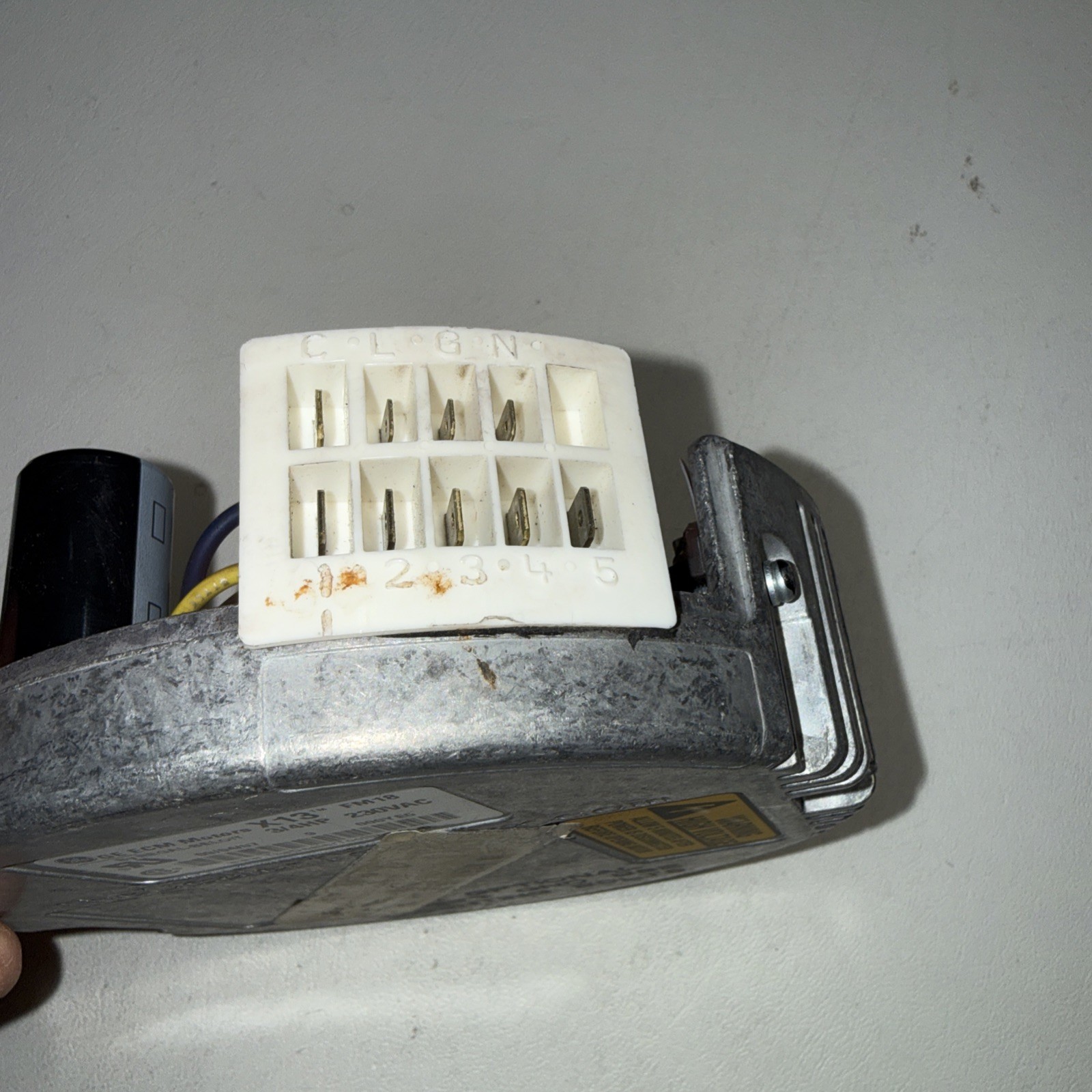 GE X13 ECM Motors FM18 230VAC 3/4hp CCW Rotating Module