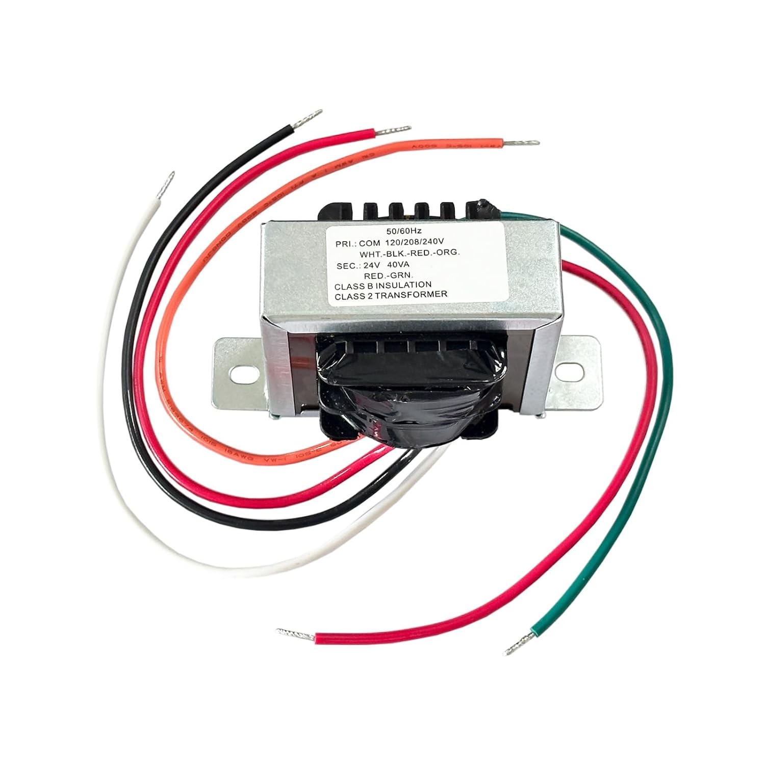 24V 40VA Control Transformer Primary 120/208/240V for HVAC Furnace Multi Tap