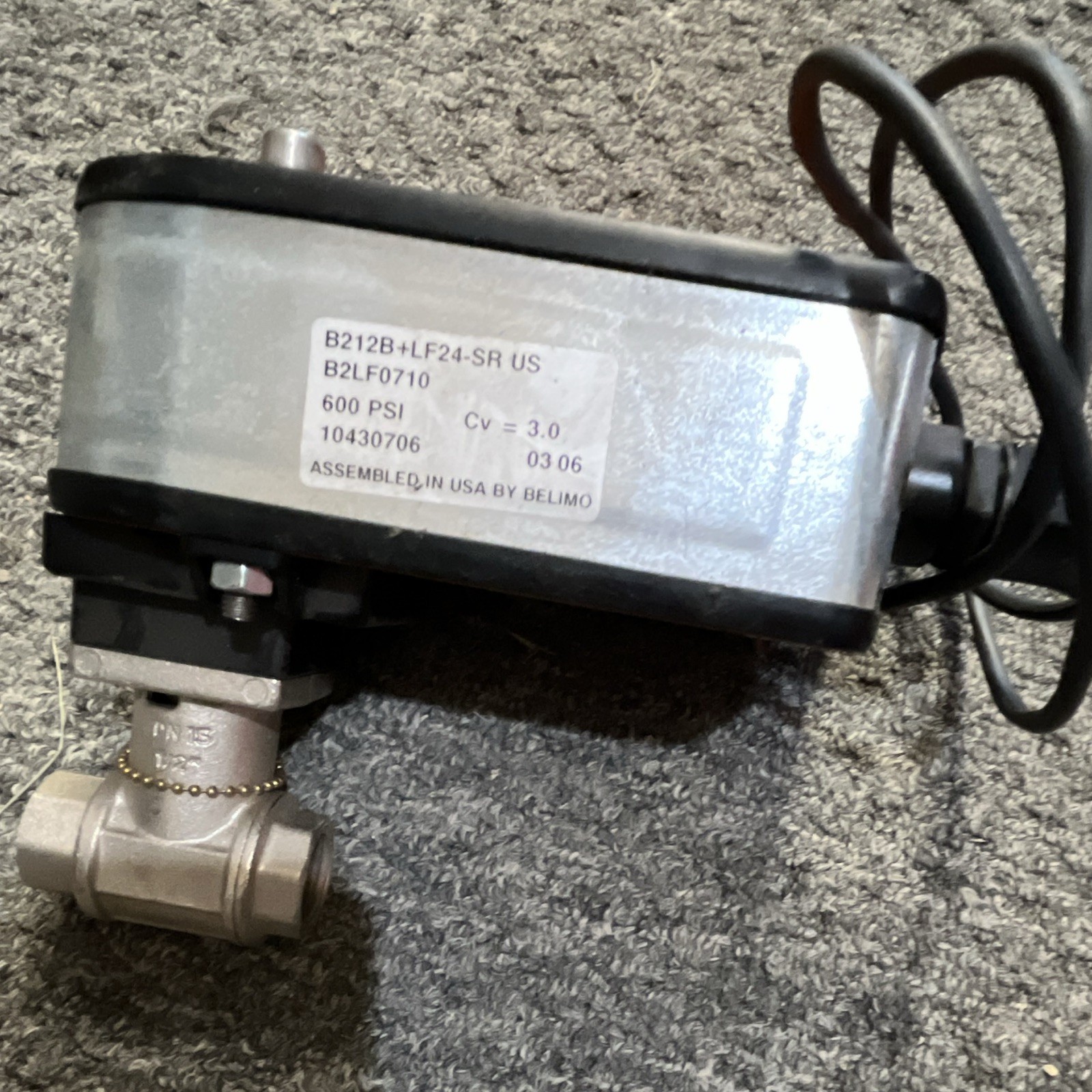 Belimo LF24-SR US Spring Return Damper Actuator 24V Corded Electric Metal MPN L…