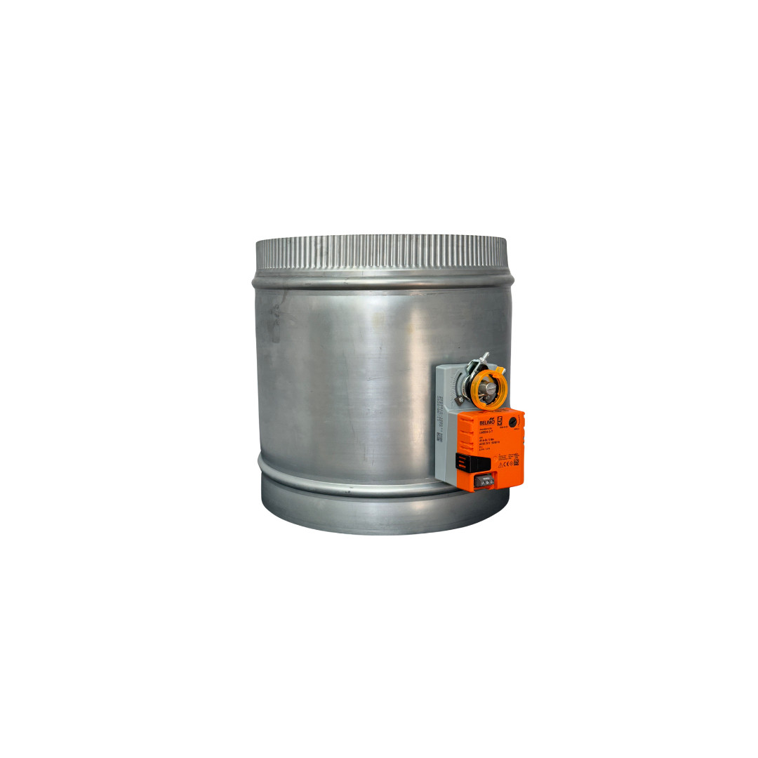 SD-12″ Belimo 3 wire Motorized 24v round zone control damper