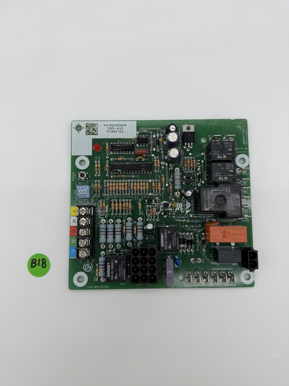 PCBBF132S Furnace 1165-410 Ignition Control Board PCBBF132