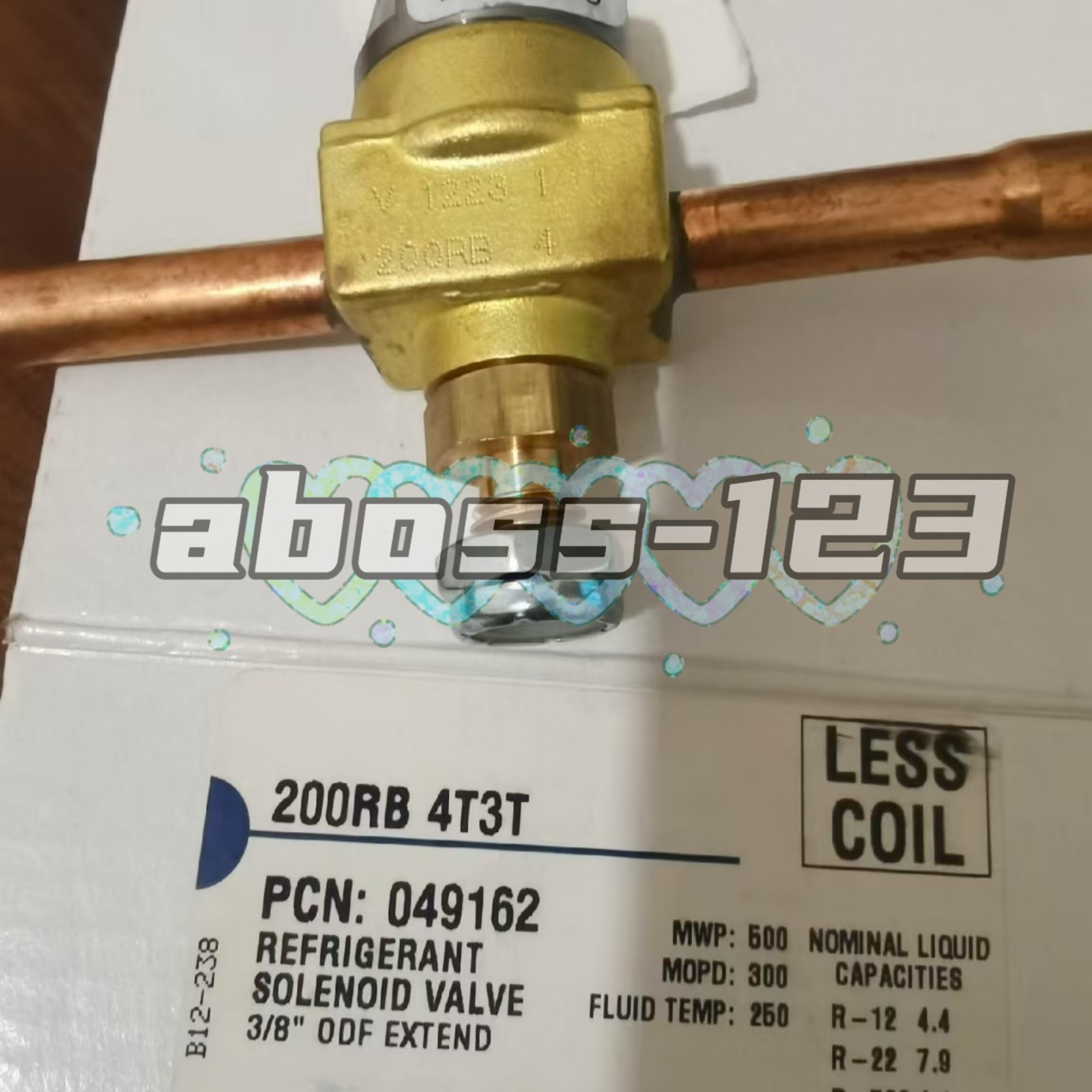 EMERSON 200RB4T3T Solenoid Valve#1pcs New In Box