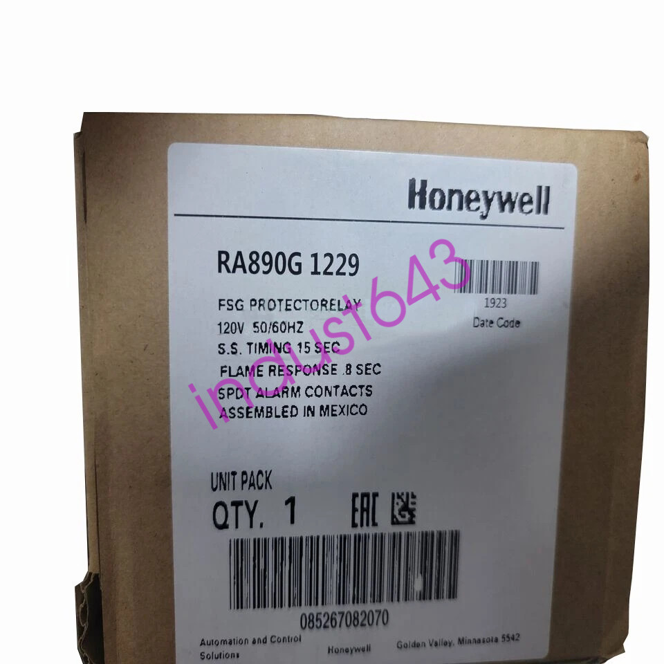 1PC New In Box Honeywell RA890G1229 1 Year warranty