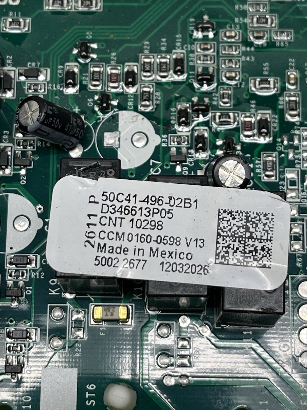 White-Rodgers 50C41-496-02B1 Furnace Control Board CNT10298 30 Day Warranty