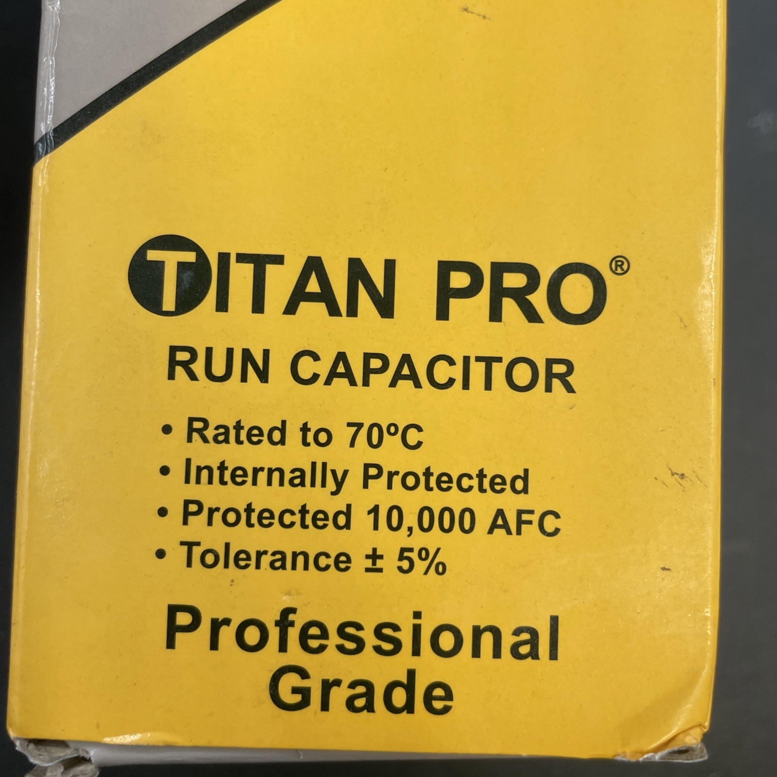 TitanPro TRCFD505 HVAC Round Dual Motor Run Capacitor 50/5 MFD/UF440/370 Volts