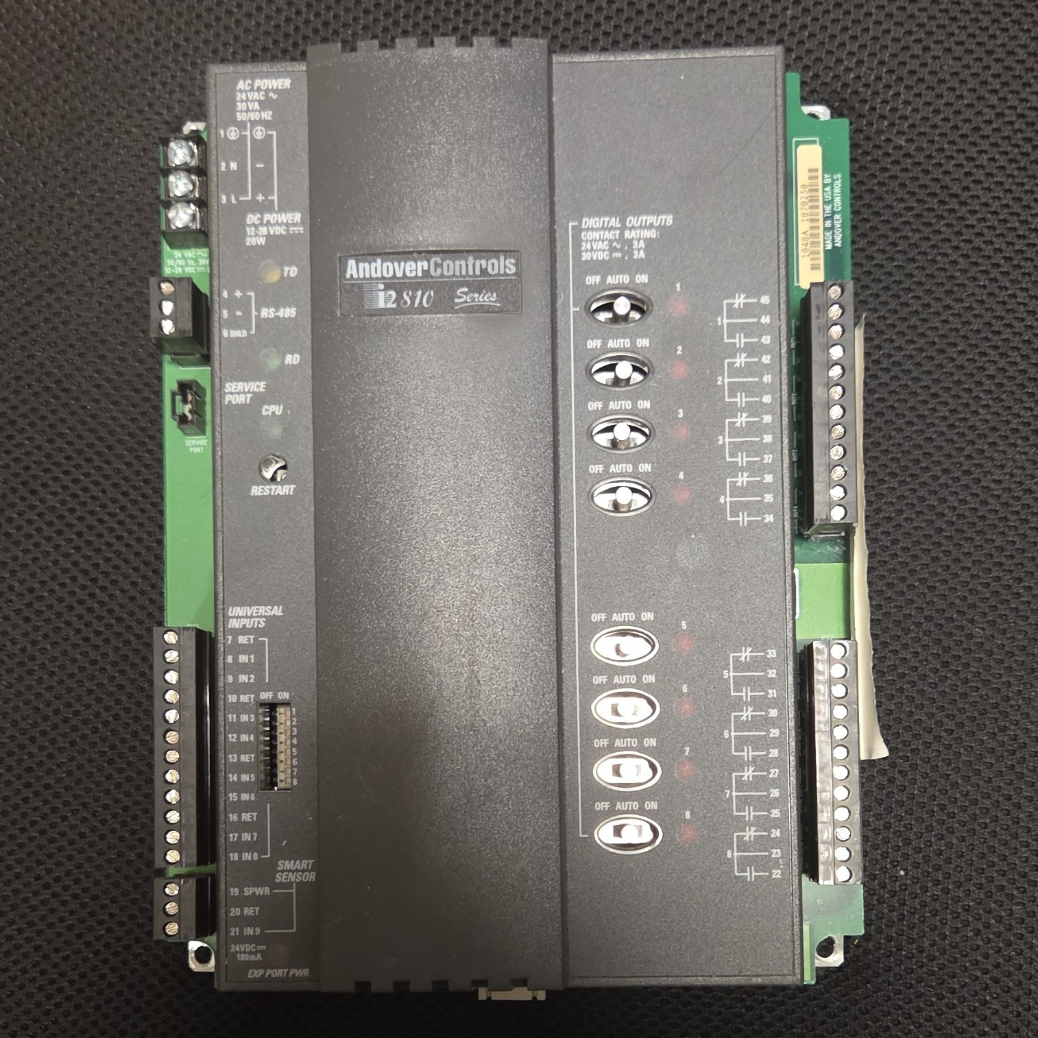 Andover Controls I2810 Series Unit Controller Module 24V HVAC Control System