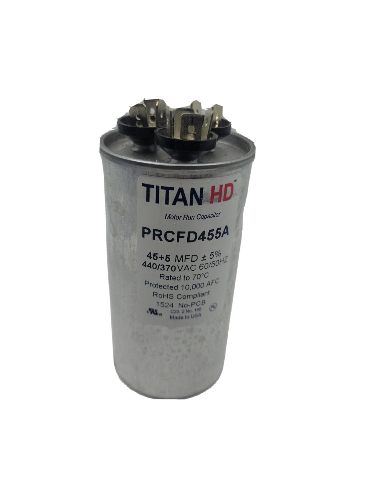 Titan Attachments HD PRCFD455A Dual Capacitor