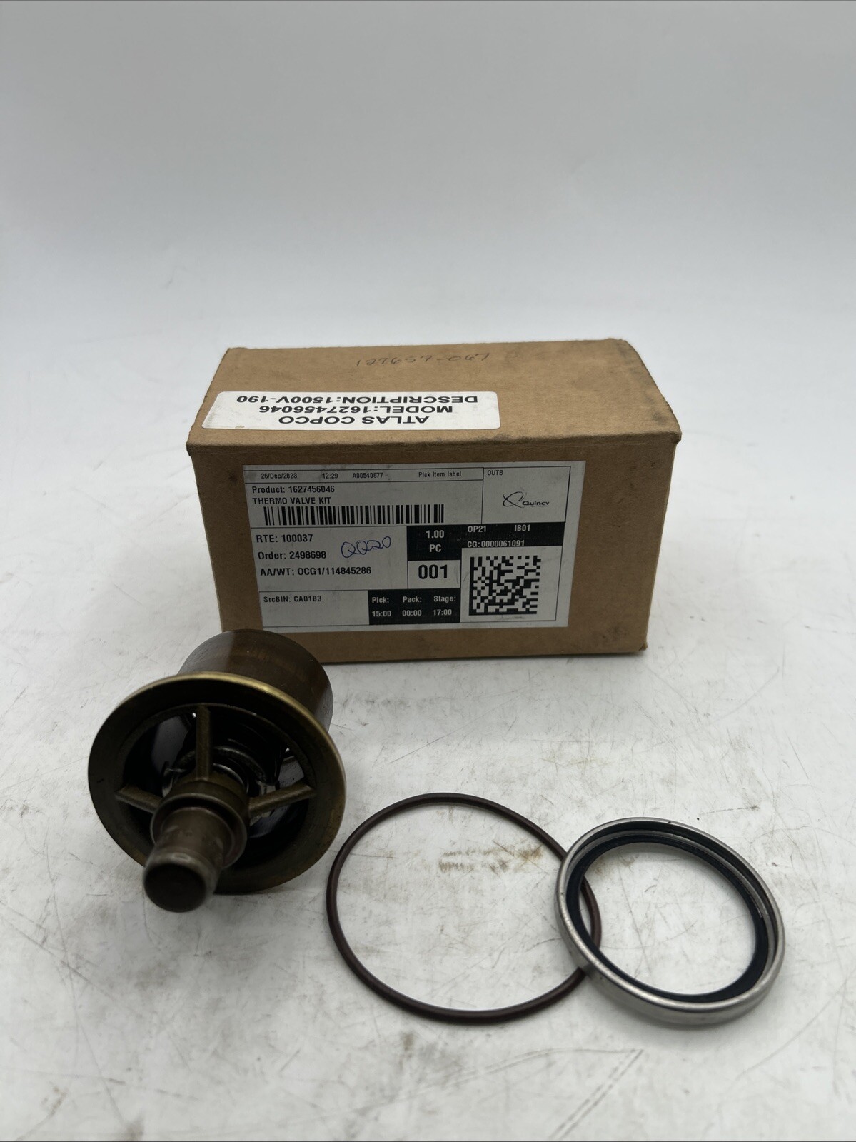 Quincy 1627456046Thermostatic Element 1560-190 See Pics 30 Days Warranty