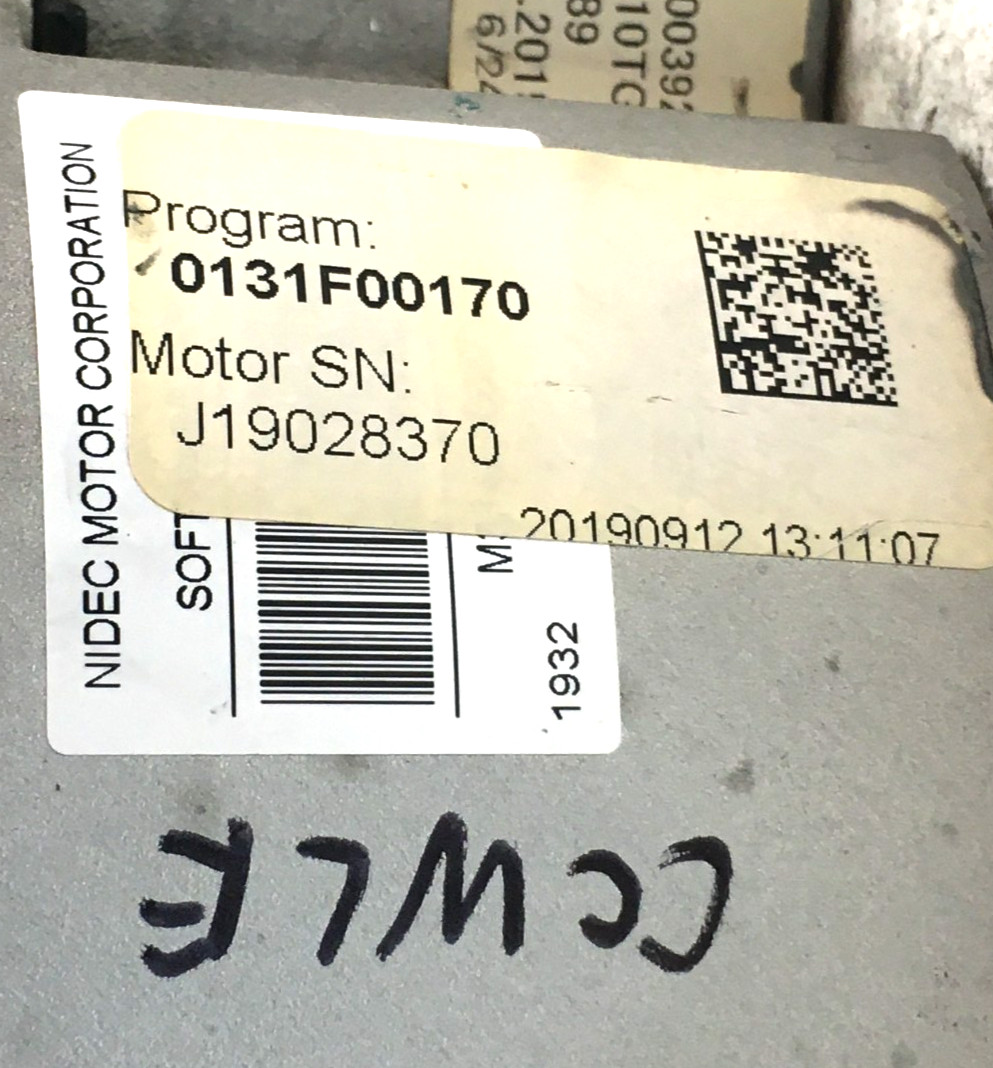 US Motors SELECTECH M55PWNRH-3405 ECM Blower Motor 0131F00170 CCWLE used #MP491