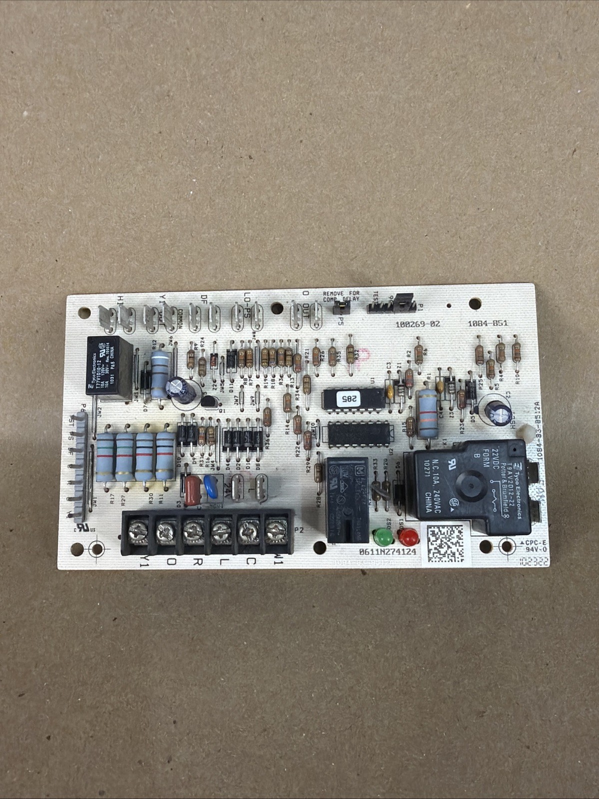 Lennox Armstrong Control Board 1084-83-8512A 100269-02 1084-851 (C2)