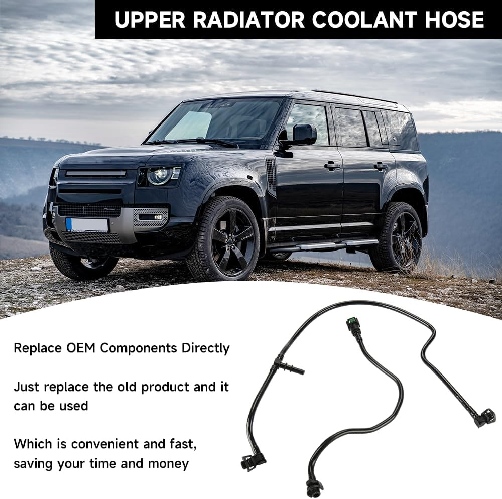 Upper Radiator Coolant Hose – Compatible for Land Rover Discovery 2017-2020 for