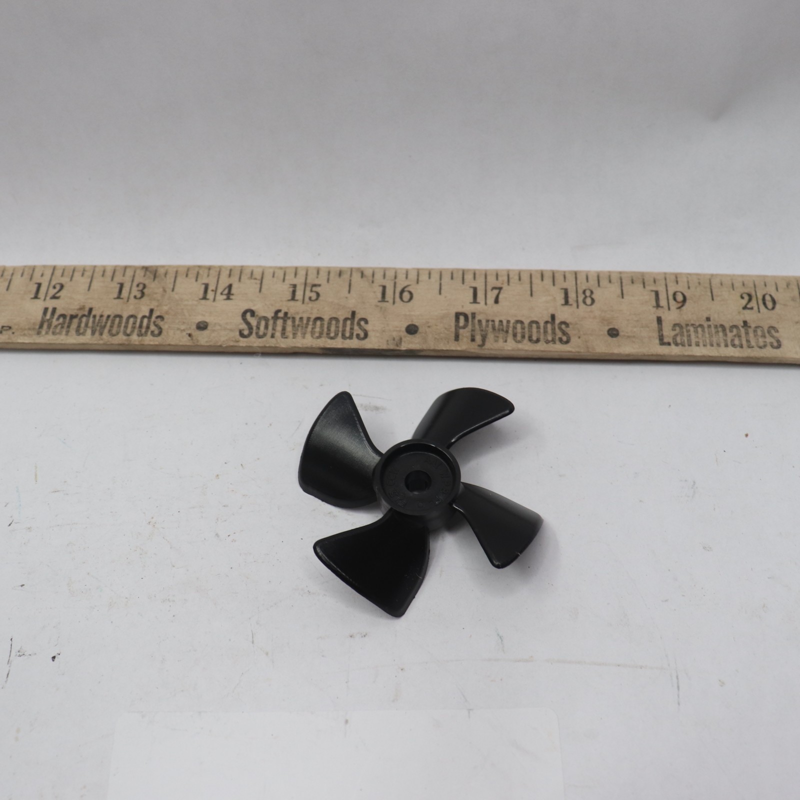 Fan Blade Plastic Black 2-3/8″
