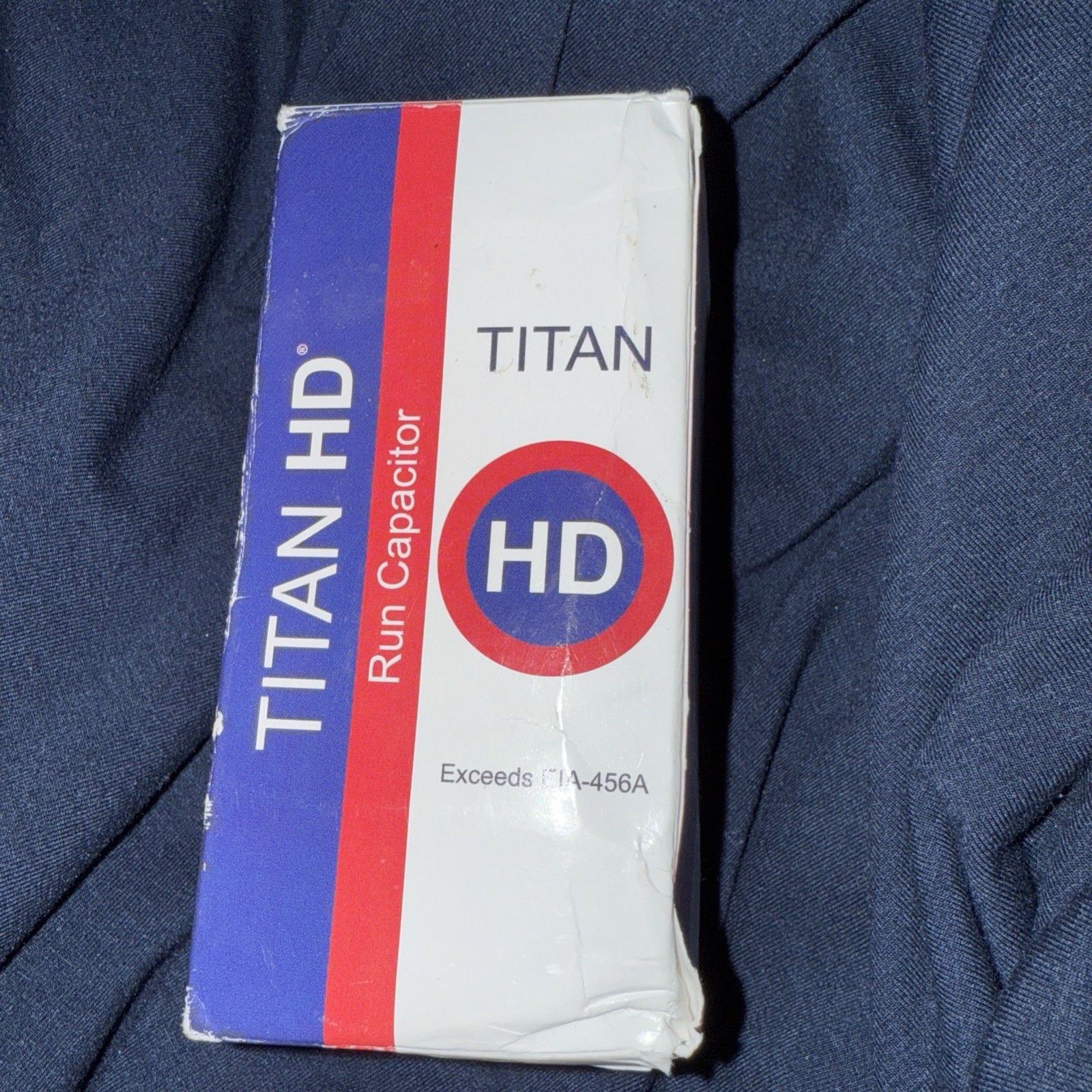 TITAN Heavy Duty Motor Dual Run Capacitor PRCFD455A 440/370V AC, 45/5 mfd NEW