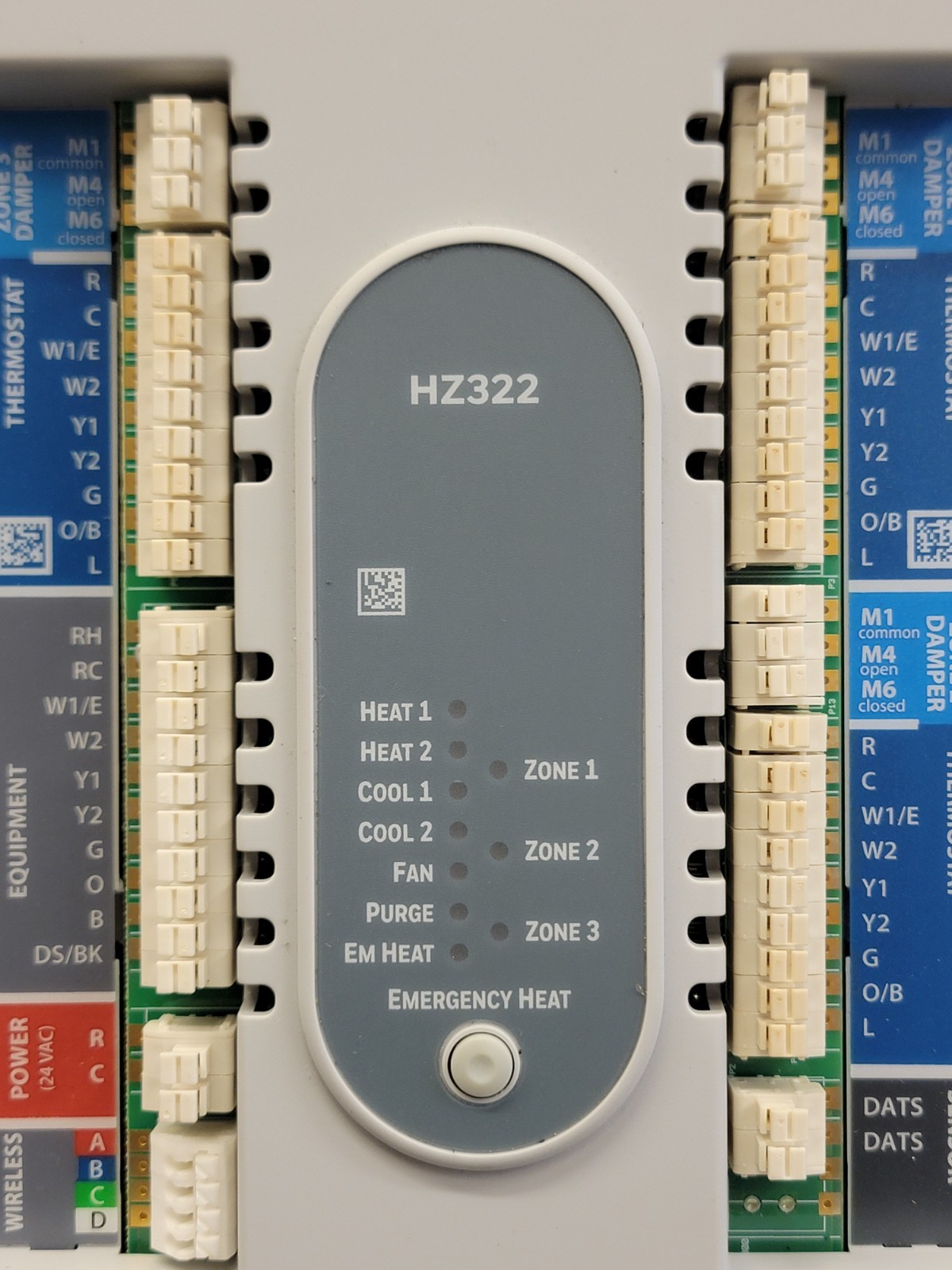 Honeywell Truezone HZ322 3 Zone Control Panel